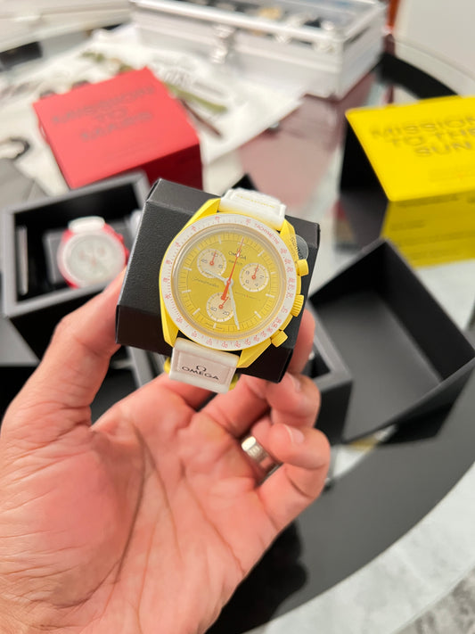 Omega Moon x Swatch "Mission to the Sun"