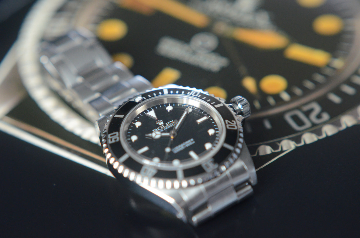 Neo Vintage Rolex Submariner 14060M Two Liners