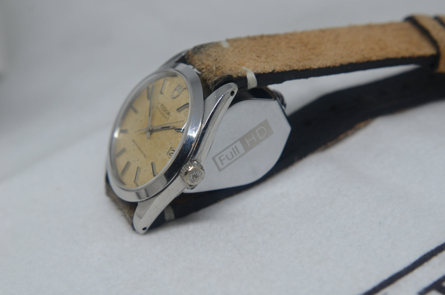 Vintage 1968's Tudor Oyster Date with Rare Eggshell Patina Dial