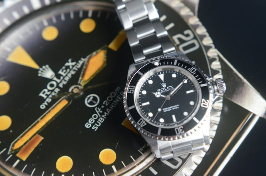 Neo Vintage Rolex Submariner 14060M Two Liners