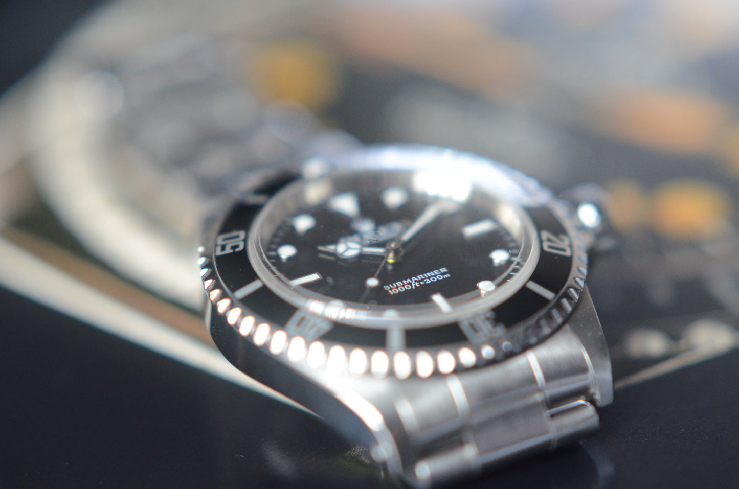 Neo Vintage Rolex Submariner 14060M Two Liners